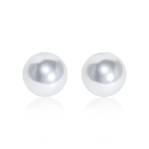 (Self-operated) Idokawa Shijia pearl earrings are simple fashionable and high-end spring and summer earrings 925 sterling silver earrings