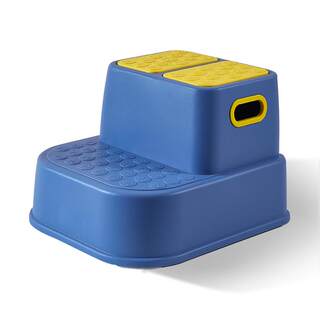 Double non-slip stable and stable children's step stool