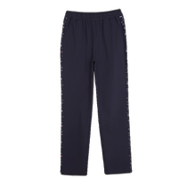 Milanden middle-aged and elderly mothers clothing 2024 summer new printed small straight pants womens slim trousers casual thin