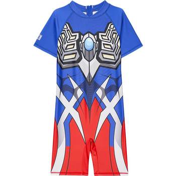 ຊຸດລອຍນ້ຳເດັກນ້ອຍ ANTA 2024 Summer Swimsuit Boys One-piece Swimsuit Ultraman Swimsuit Women's Swimsuit Bottoms