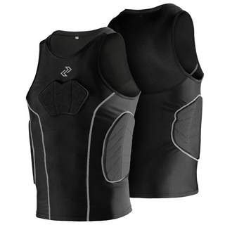 Linke und rechte power-antikollisions-basketball-trainingskleidung mit enger weste