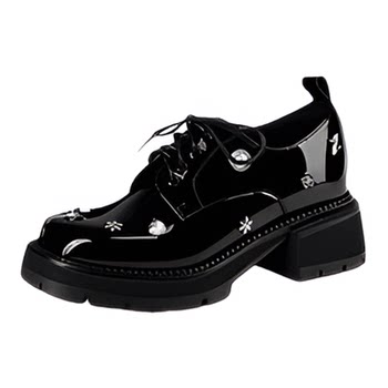 Kisskitty thick-soled loafers, commuter slip-on women's shoes