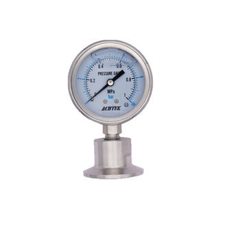 Shanghai quick installation pressure gauge acutek installation project