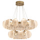 Pasha living room chandelier light luxury high-end living room lamp designer style villa duplex floor living room chandelier