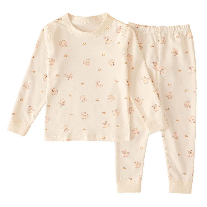 The Mark of Rain Category A pure cotton boneless children's underwear set