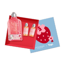 (Limited gift box) LOccitane Berry Love Cherry Shower Gel 250ml Fragrance Gel as a gift for your girlfriend