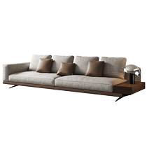 Yiluo Connelly fabric sofa Italian minimalist living room small apartment straight row cotton and linen sofa down