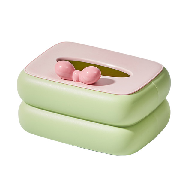 Momo loves cream style contrasting colored paper box toilet
