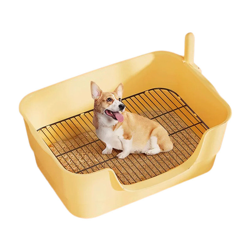Dog toilet iron frame high fence to prevent stepping on poop buy 1 for 5