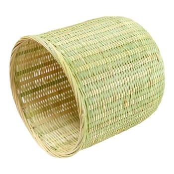 Bamboo woven round bamboo basket fruit and vegetable storage bamboo basket