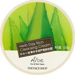 Face Shop Makeup Remover Cream ຂອງແມ່ຍິງຜິວຫນັງທີ່ລະອຽດອ່ອນ ເຮັດຄວາມສະອາດໃບຫນ້າຢ່າງອ່ອນໂຍນ ເວັບໄຊທ໌ທາງການຂອງແທ້