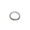 Classic versatile full-diamond elastic toe ring with high-end feel