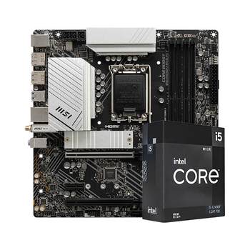 Intel core i5 msi series motherboard set