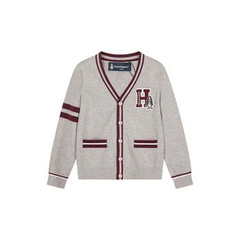 Hush puppies boys knitted cardigan loose sweater jacket Hush puppies boys knitted cardigan loose sweater jacket