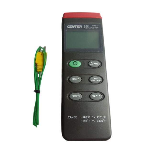 Qunte CENTER-300 Thermometer Furnace Temperature 309