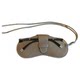 Protective cover simple leather sunglasses box storage bag