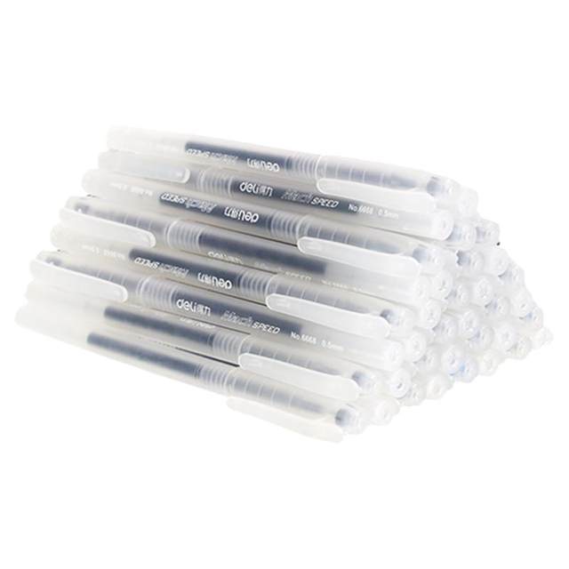Deli gel pen black 0.5