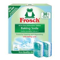 (Self-operated) Frosch dishwasher special detergent three-in-one dishwashing powder stains 30 pieces of imported scale