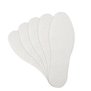 [50 pairs] Disposable wood pulp insoles for comfortable foot feel