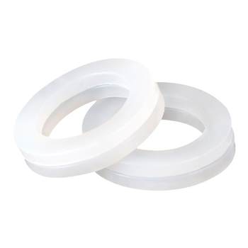 Silicone gasket rubber gasket 4-point sealing ring 6-point water heater faucet water pipe hose 1-inch shower flat pad