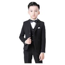 Romon Childrens Suit 2024 New Flower Boy Boy Dress Suit Handsome British Suit Host Performance Suit