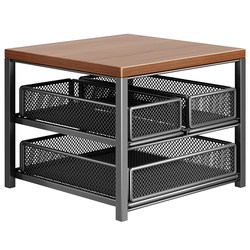 Desktop Storage Rack, Coffee Machine Drawer-Type Storage Rack, Bar Table Cabinet, Water Dispenser, Tea Bag and Cup Holder, Storage Box