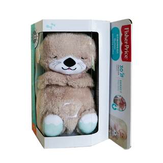 Fisher-price soothing sleeping otter doll newborn soothing and sleeping artifact infant toy ghl41