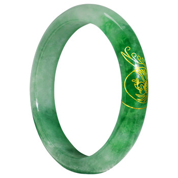 Broken jade bracelet gold repair restoration