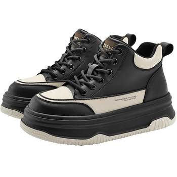 Belle casual shoes new style comfortable retro high-top shoes