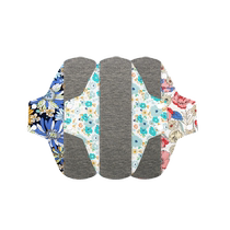 Graphene washable sanitary pad antibacterial and breathable postpartum sanitary napkin for leaking urine professional maternity underwear for adult and elderly women