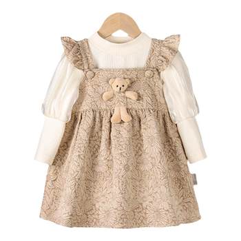Girls' suit fashionable 2-piece autumn suit