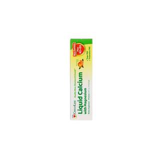 Childlife flüssiges kalzium, magnesium, zink, kleines grünes kalzium, wöchentliche packung für babys und kleinkinder, 6 x 10 ml