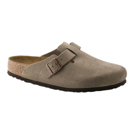 BIRKENSTOCK Birkenstock suede soft sole slippers