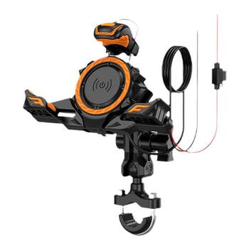 Motorcycle mobile phone stand wireless charging five horses
