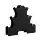 Plastic dipped dumbbell YOUPRAISE compact storage