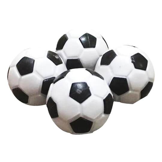 Kindertisch-Kunststoffzubehör, schwarz-weißer kleiner Fußball