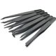 Anti-static black plastic carbon fiber tweezers tool