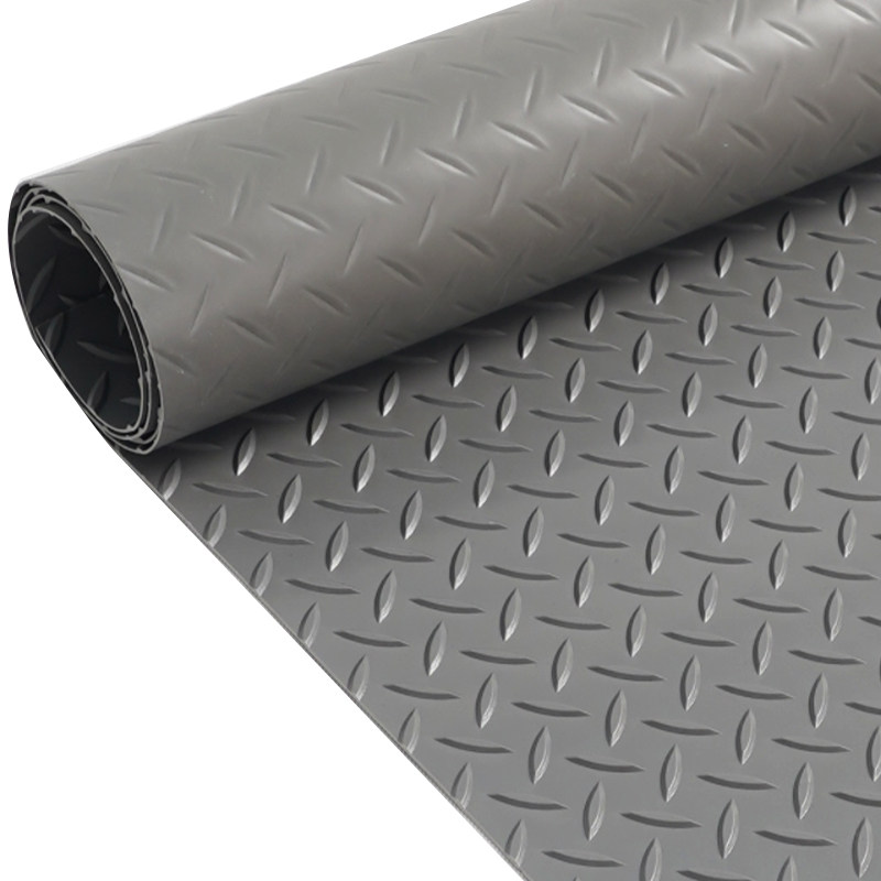 Jinning factory extra thick non-slip floor mat beef tendon waterproof staircase plastic PVC kitchen wash-free carriage commercial flame retardant