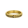 MONOLOGUE Monologue God-killing Series Retro Gold Night Goddess Star and Moon Ring MR2066 Birthday Gift