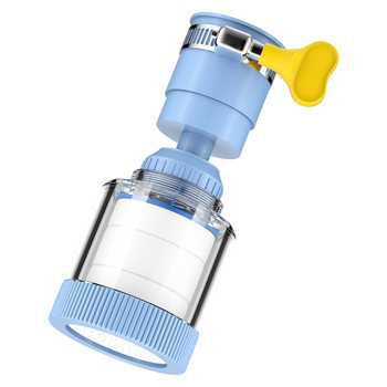 Household kitchen faucet filter