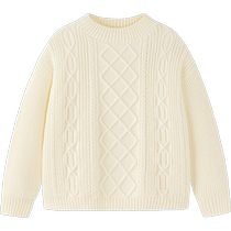 (New in Autumn) Mini Balabala Sweater for Boys and Girls Winter Baby Warm and Fashionable Knitted Sweater