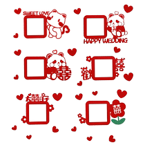Wedding Placement Wedding House Decoration Master Bedroom Suit Womans Family Bedroom Wedding New house Wedding House Supplies Big