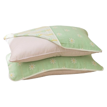 2023 new type A pillow cover pure cotton pair gauze pillowcase towel pillowcase towel mens summer sweat-absorbent pillow cover 4