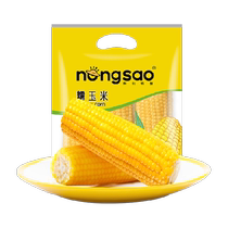 Northeast Farmers Corn Yellow Waxy Corn 1 bag 9 pieces ≥ 1 6kg vacuum corn soup barbecue ingredients