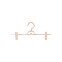 Trouser rack trouser clip special hanger for household pants to store childrens jk skirts seamless clip skirt clip non-slip acrylic