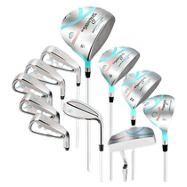 Spalding official flagship store golf club womens macaron series junior and intermediate carbon club set 11 pieces