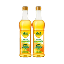 Xiwang huile de maïs embryon frais 900 ml * 2 huile comestible sans OGM pressage physique 6 couches de fraîcheur