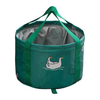 Portable foldable large foot bag foot basin