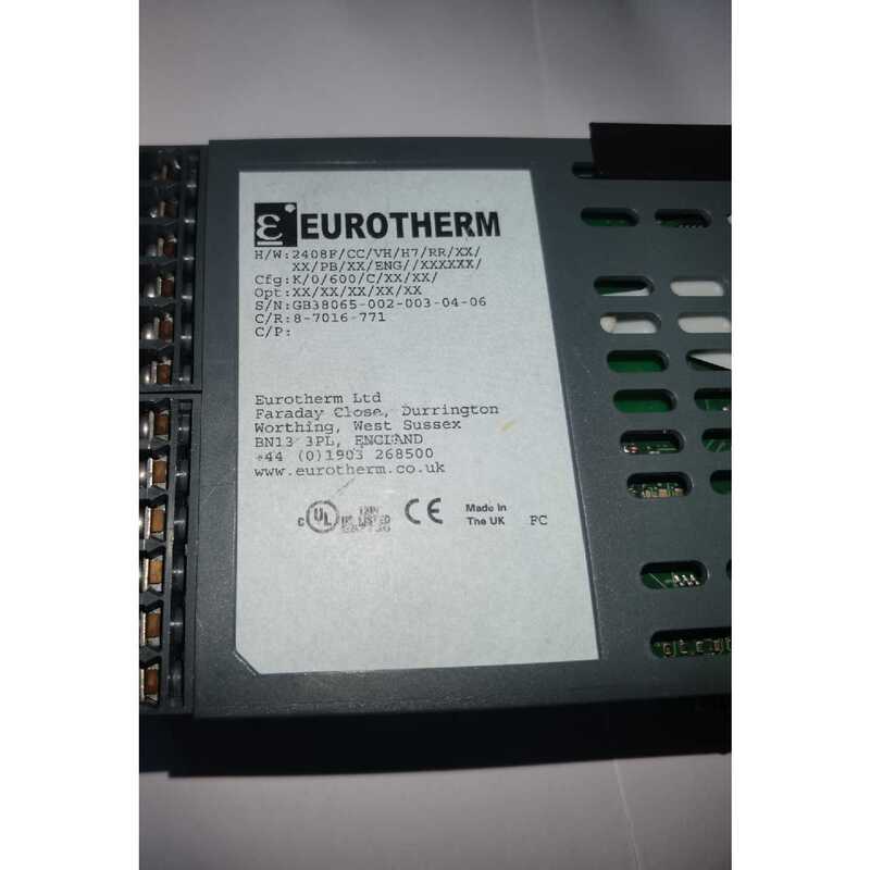 Eurotherm European Thermostat 2408F, Model 2408F/Cc Eurotherm European Thermostat 2408F, Model 2408F/Cc