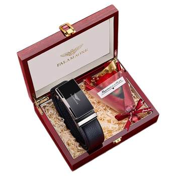 Practical and high-end leather belt for boyfriend as a birthday gift